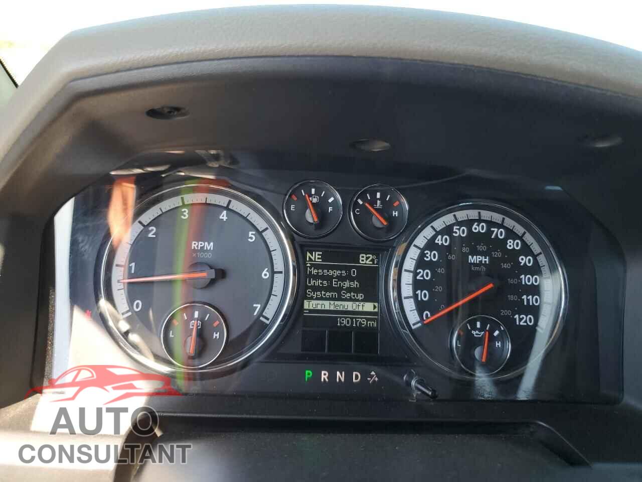 DODGE RAM 1500 2012 - 1C6RD7LT6CS191448