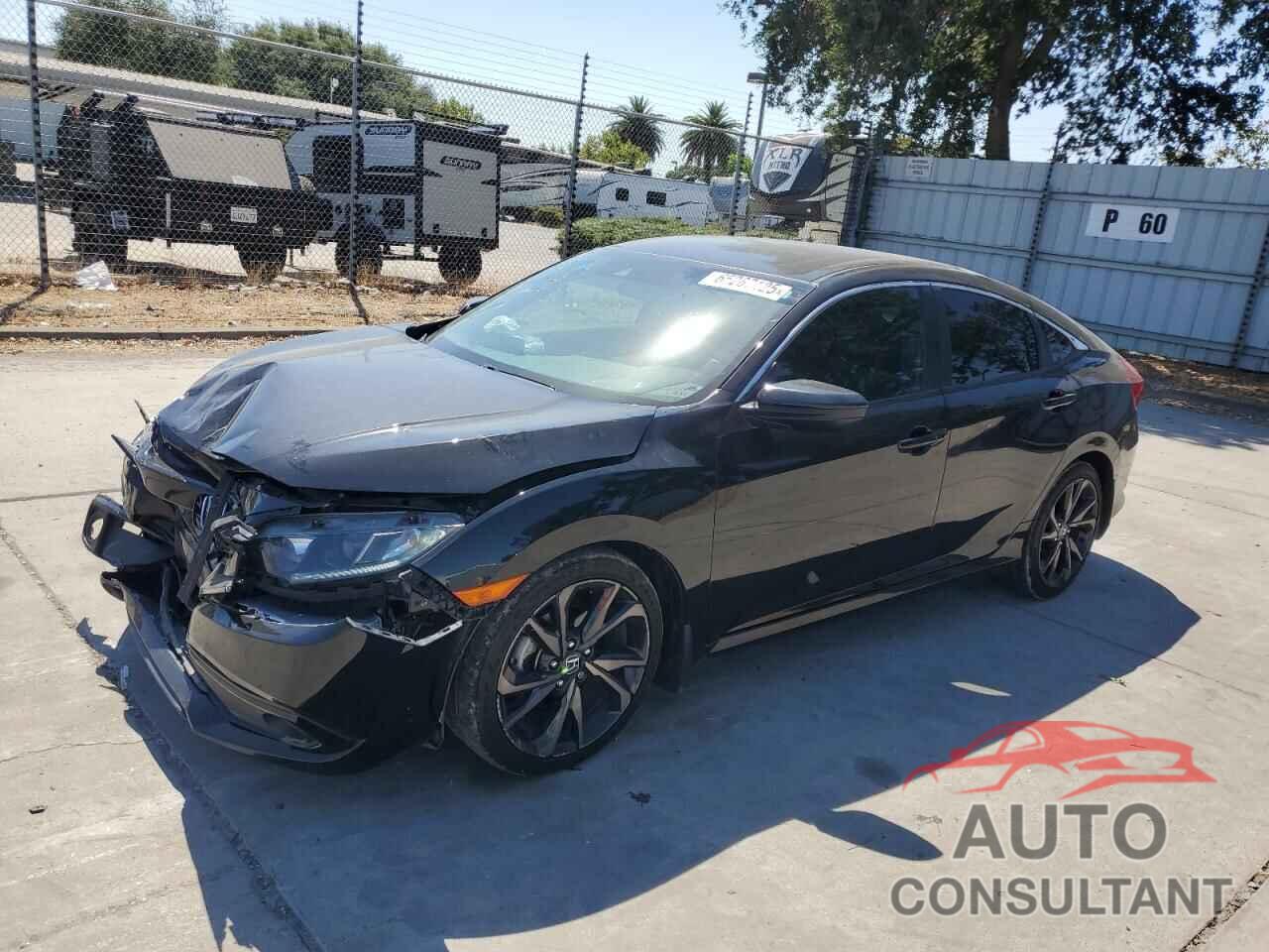 HONDA CIVIC 2020 - 19XFC2F81LE210600