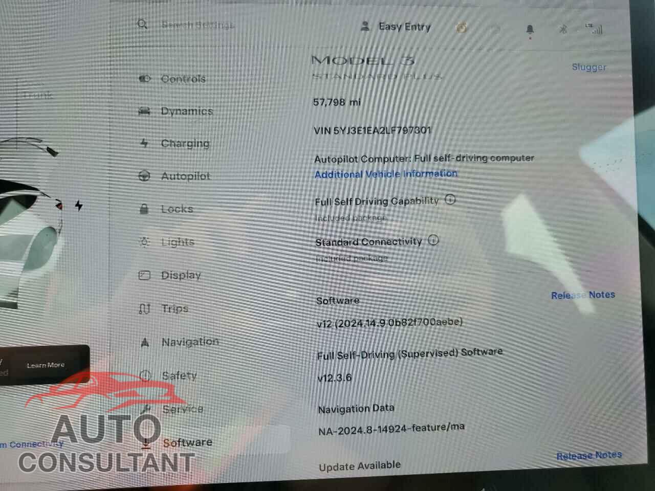 TESLA MODEL 3 2020 - 5YJ3E1EA2LF797301