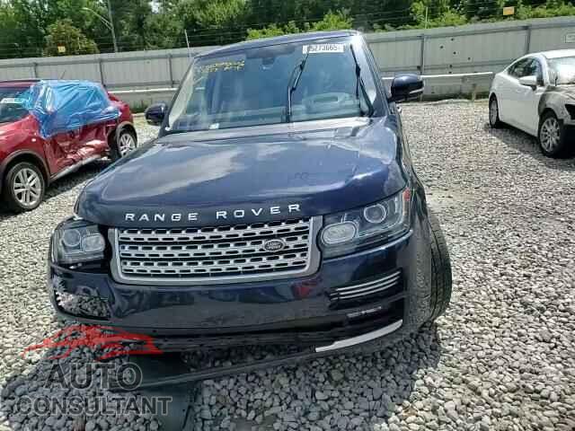 LAND ROVER RANGEROVER 2016 - SALGV3EF5GA273253
