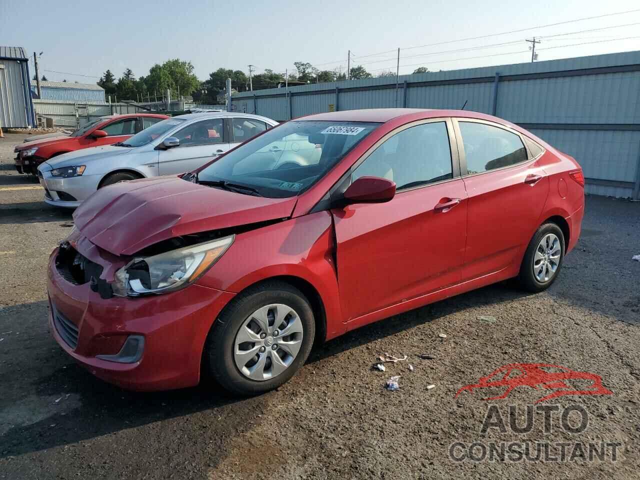 HYUNDAI ACCENT 2017 - KMHCT4AE9HU176406