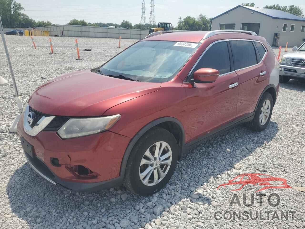 NISSAN ROGUE 2016 - KNMAT2MV5GP633270