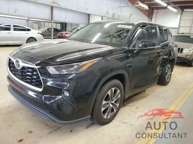 TOYOTA HIGHLANDER 2023 - 5TDKDRAH9PS024777