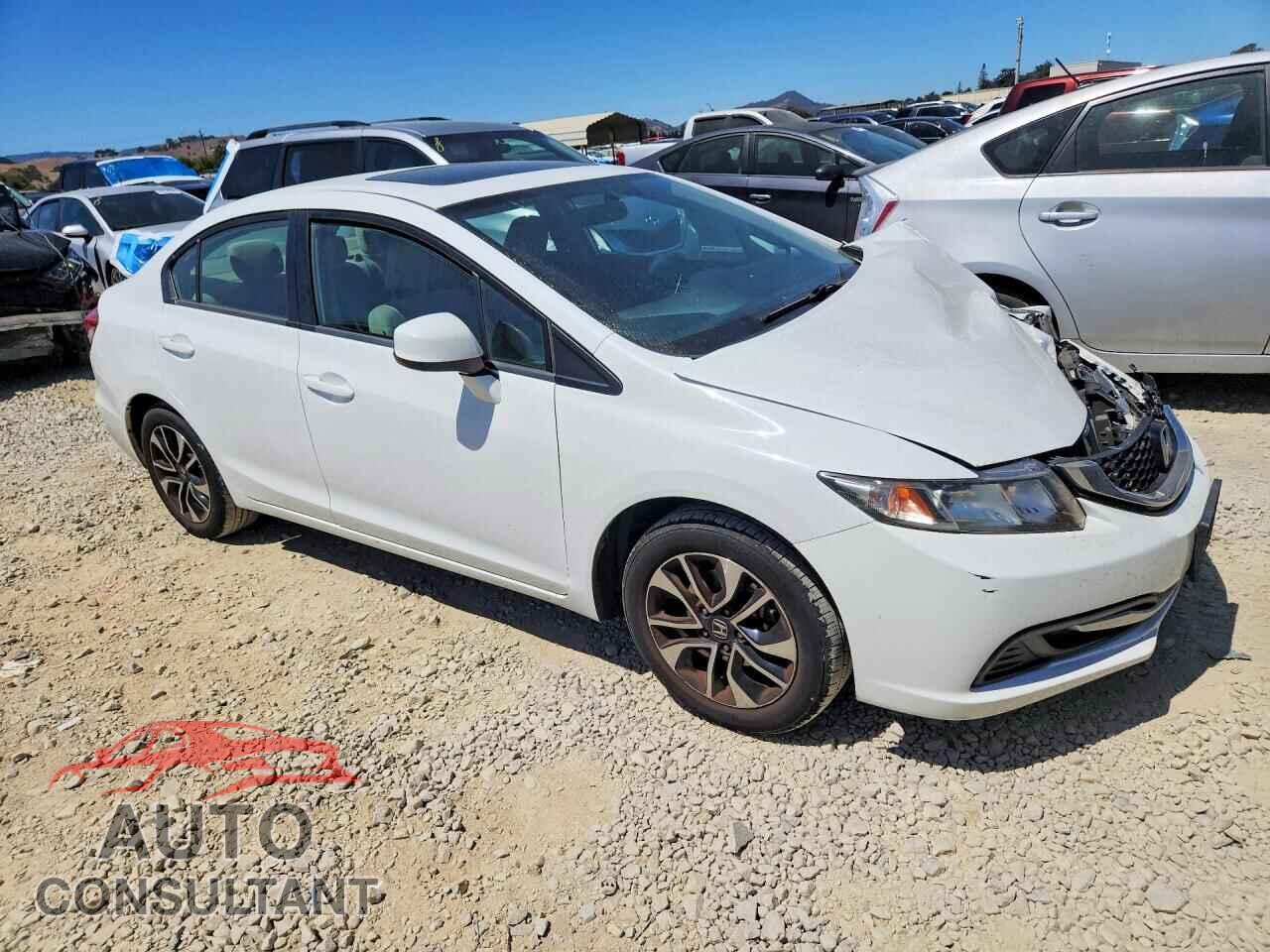HONDA CIVIC 2013 - 19XFB2F88DE220593