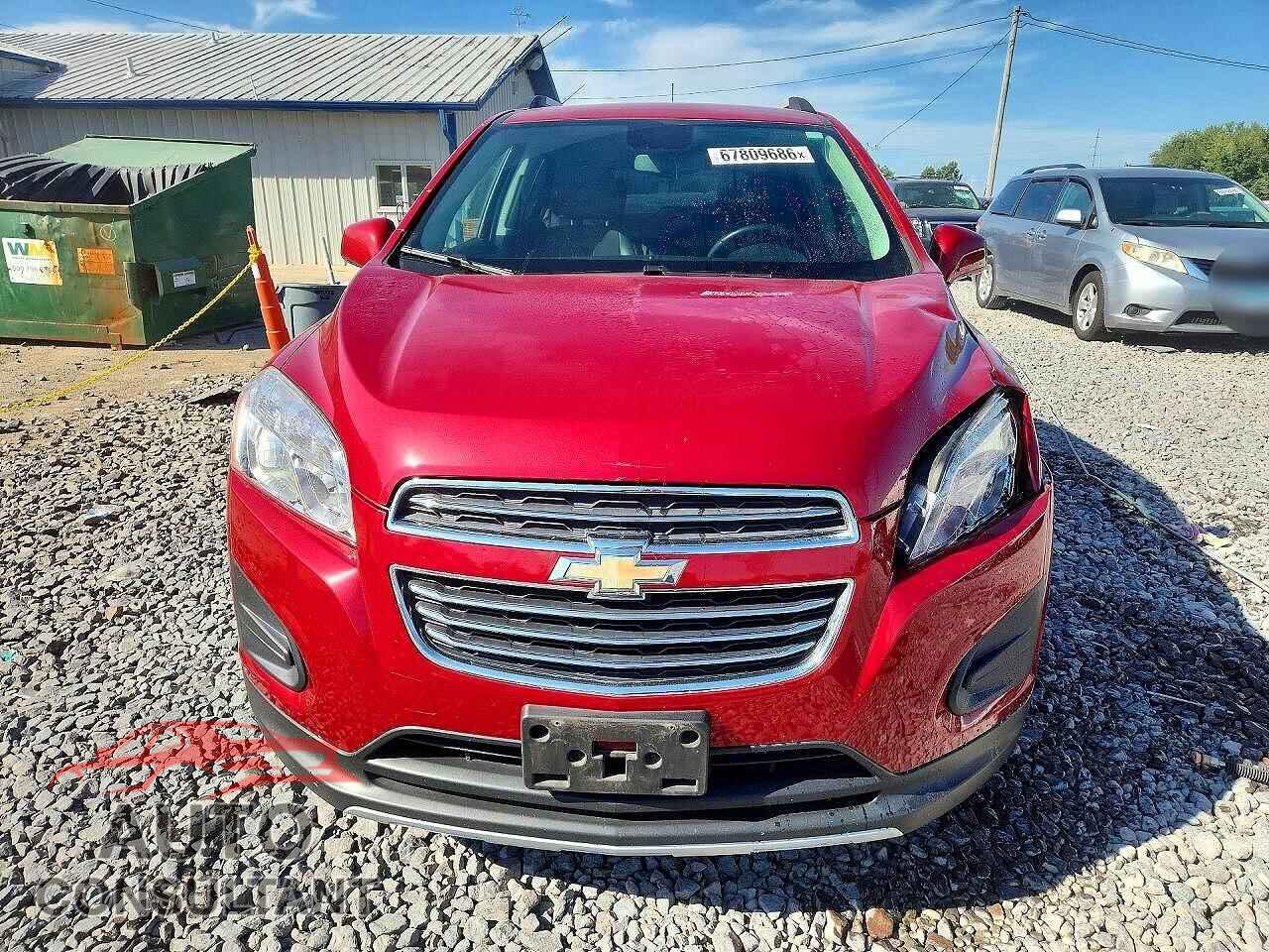 CHEVROLET TRAX 2015 - KL7CJLSBXFB218550