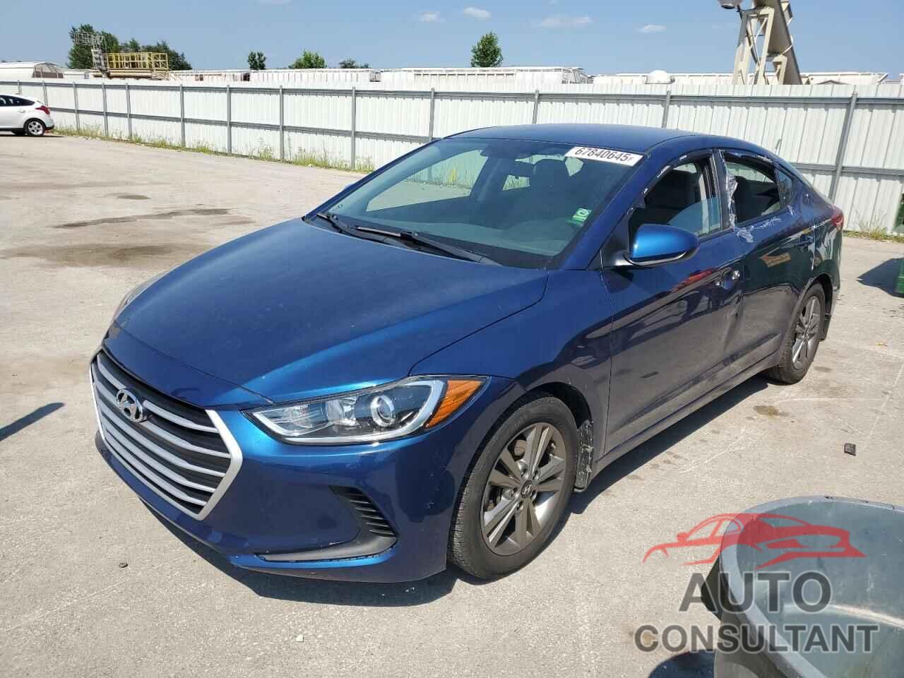 HYUNDAI ELANTRA 2018 - 5NPD84LF2JH374583