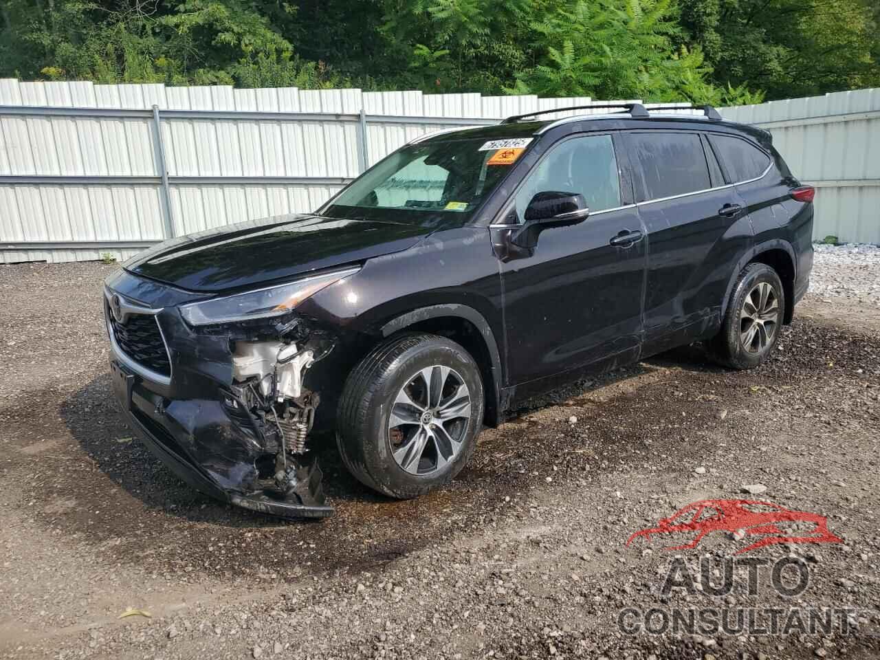 TOYOTA HIGHLANDER 2021 - 5TDGZRBH4MS094897