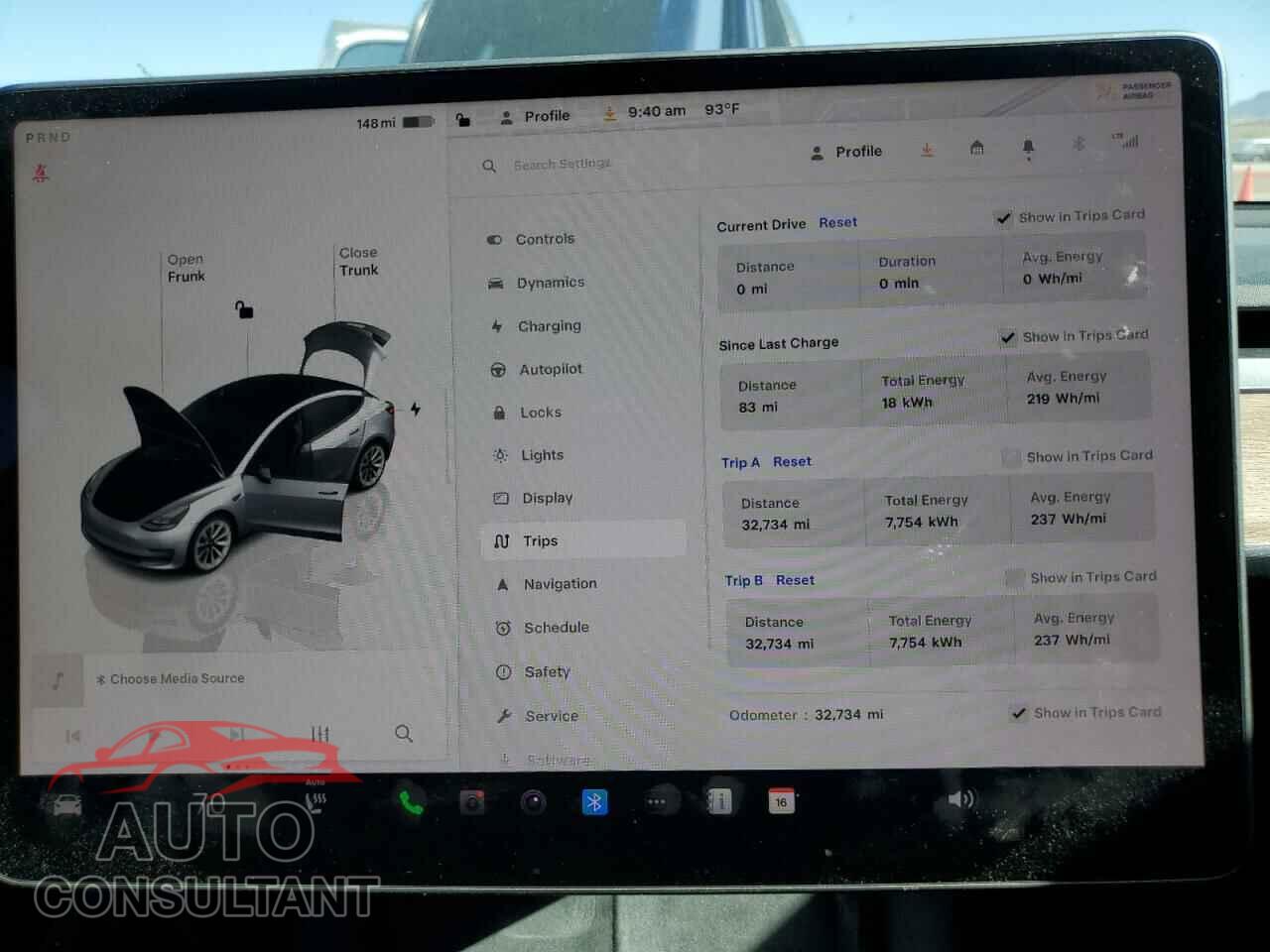 TESLA MODEL 3 2023 - 5YJ3E1EA4PF611179