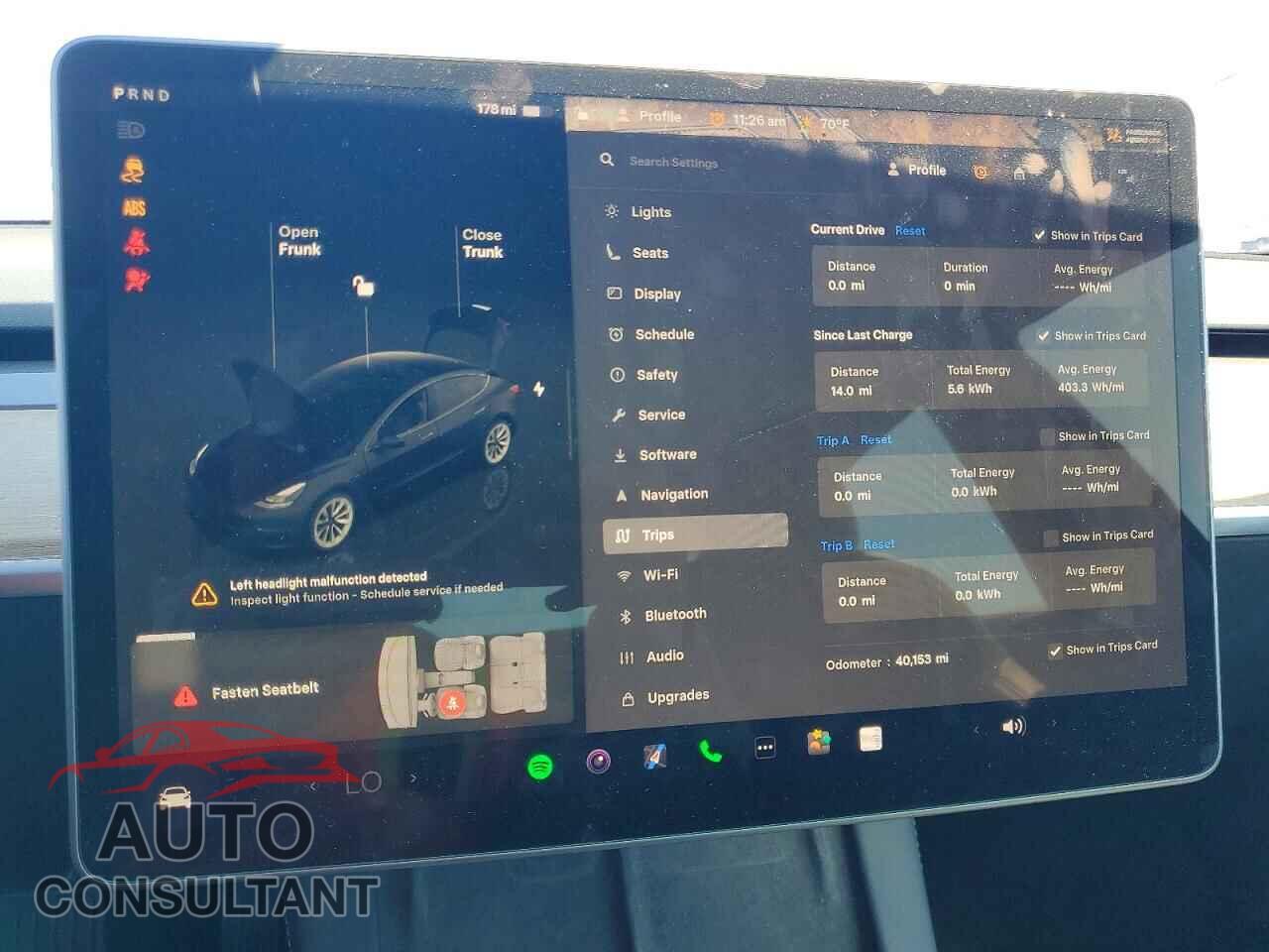 TESLA MODEL 3 2022 - 5YJ3E1EB9NF254684