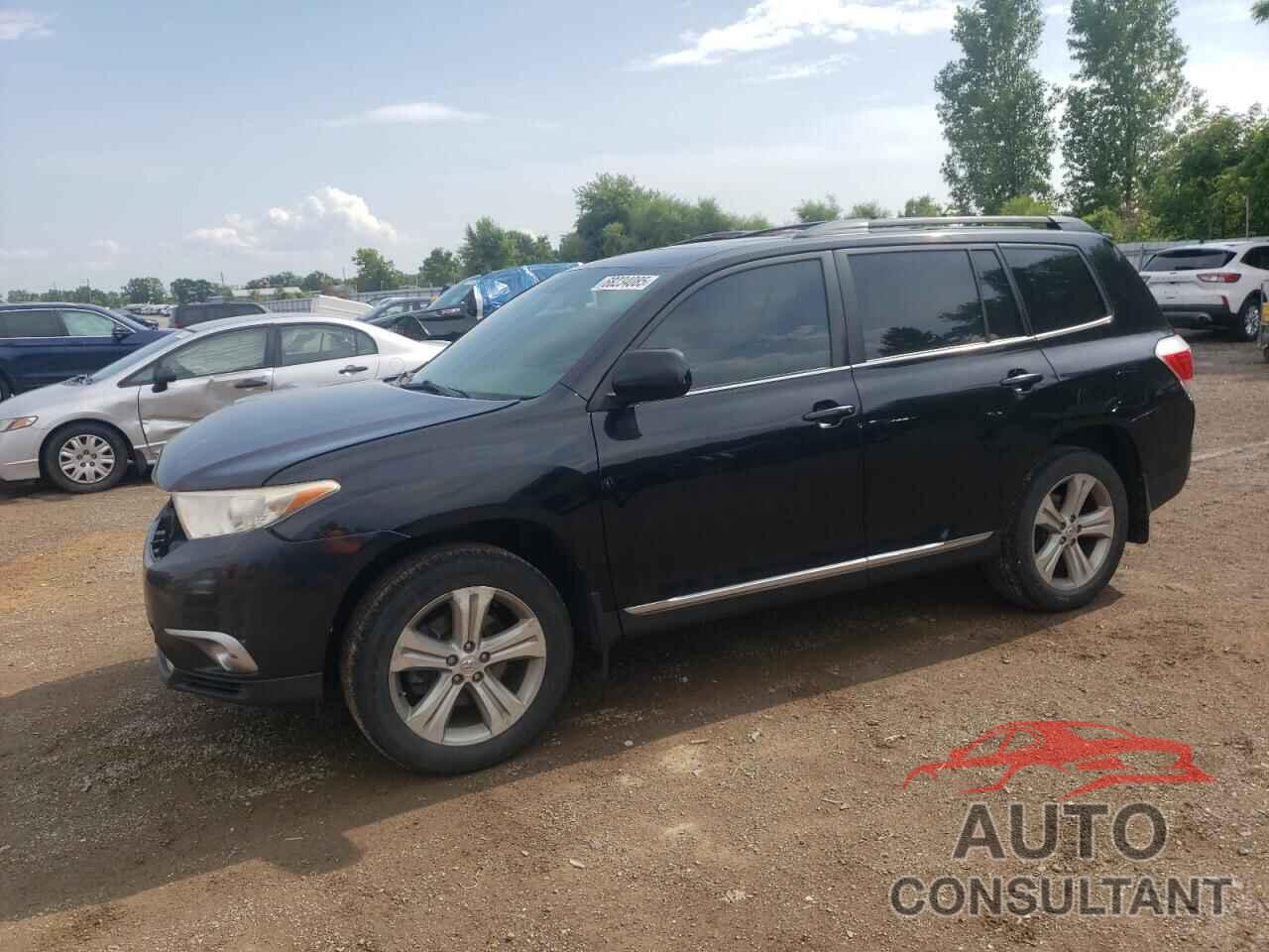 TOYOTA HIGHLANDER 2012 - 5TDBK3EH1CS139929