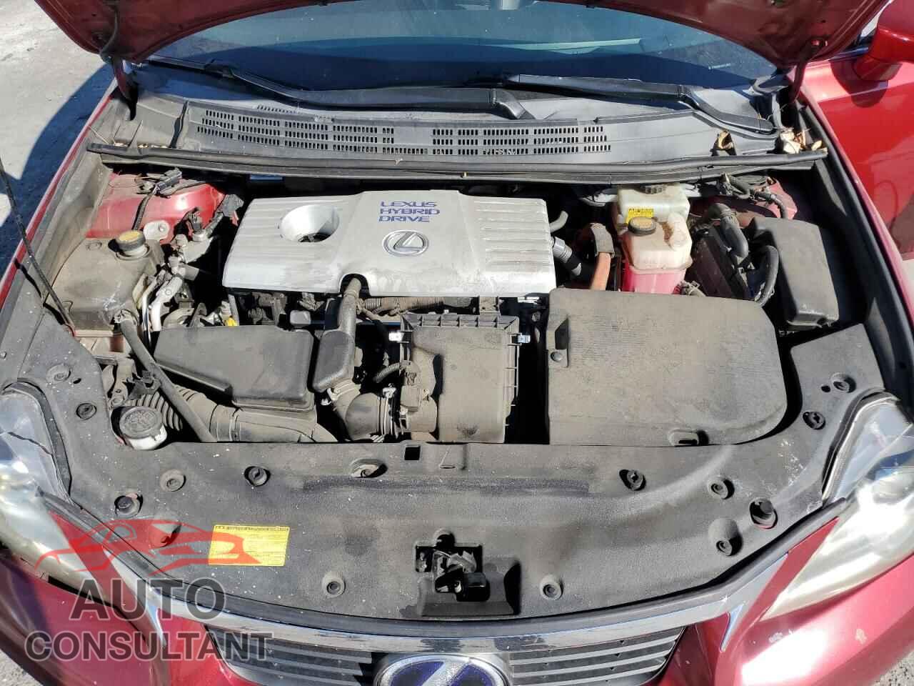 LEXUS CT 200 2013 - JTHKD5BH4D2124021