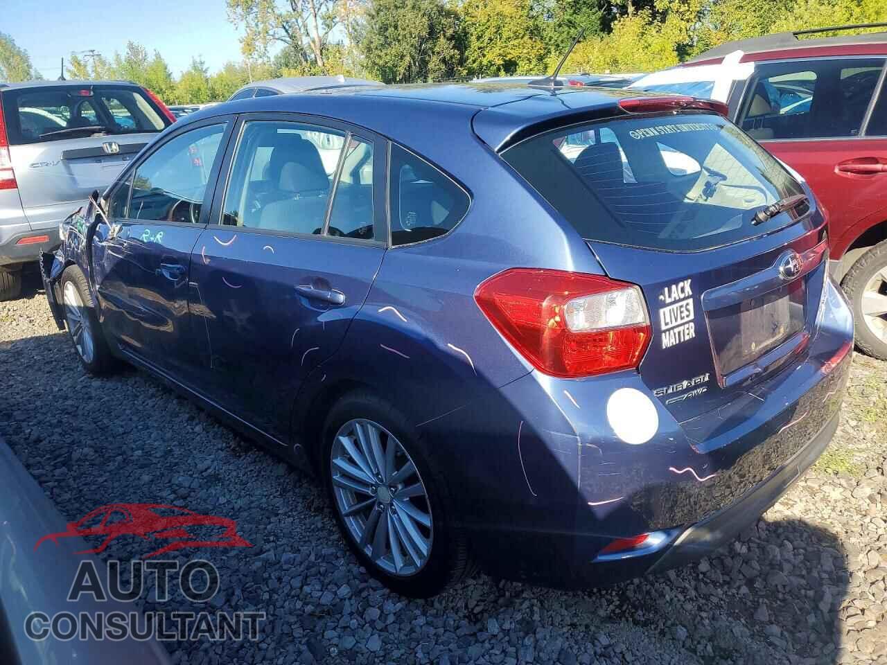 SUBARU IMPREZA 2012 - JF1GPAF63CH224841