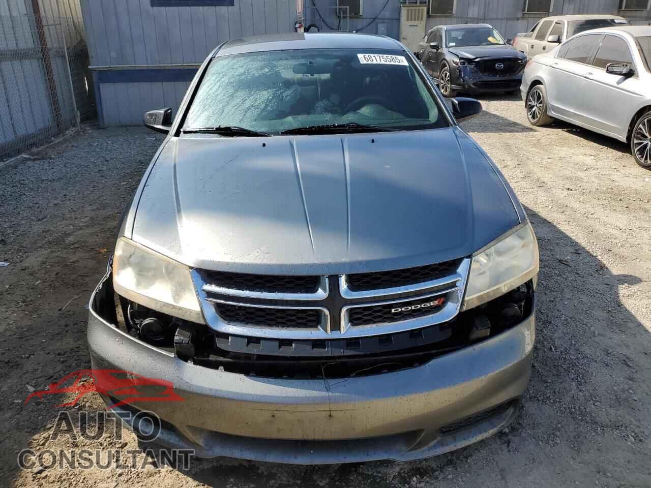 DODGE AVENGER 2012 - 1C3CDZAB6CN243202