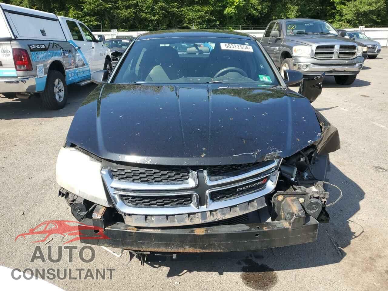 DODGE AVENGER 2012 - 1C3CDZAG2CN255715