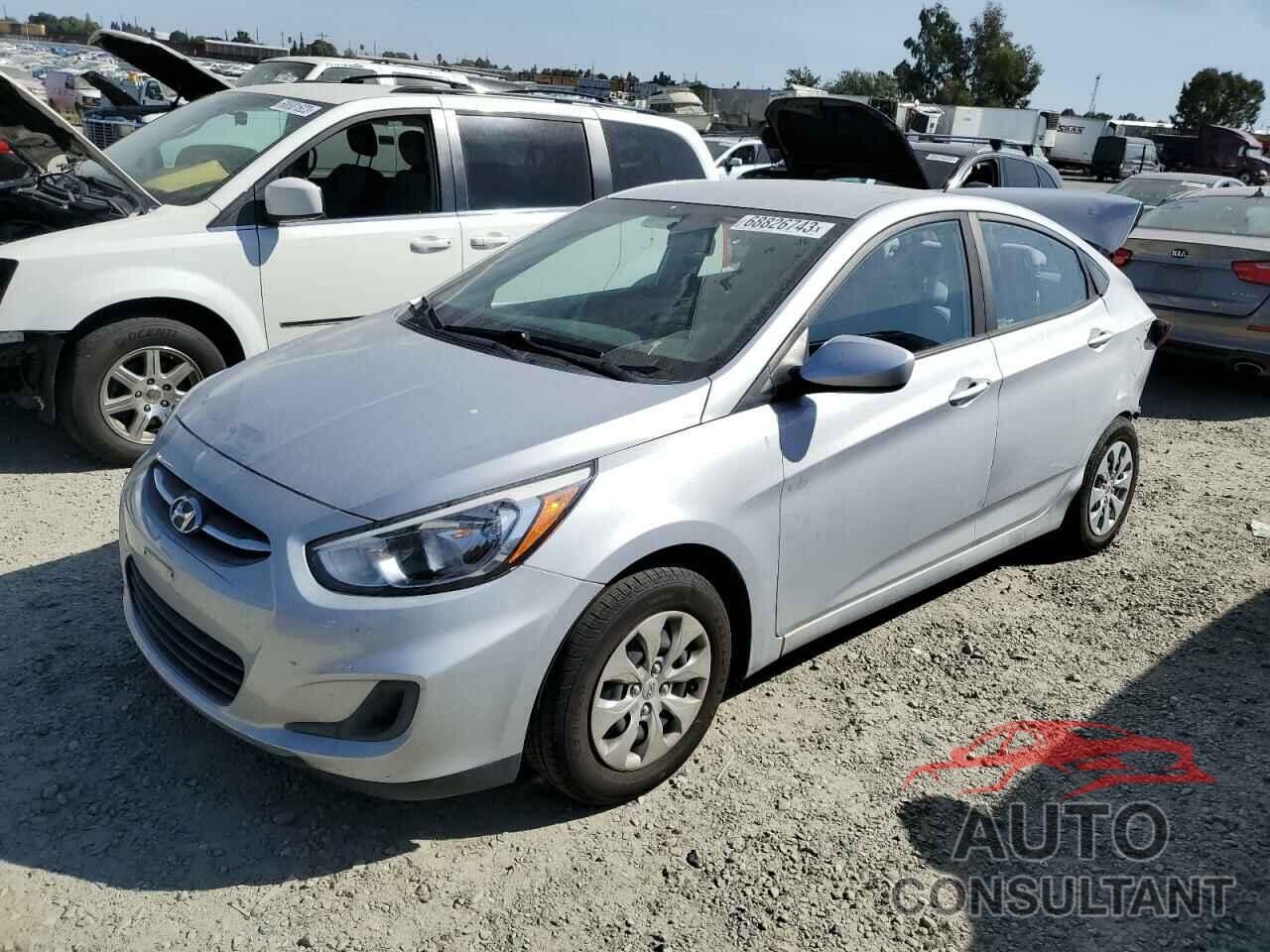 HYUNDAI ACCENT 2017 - KMHCT4AE7HU217602