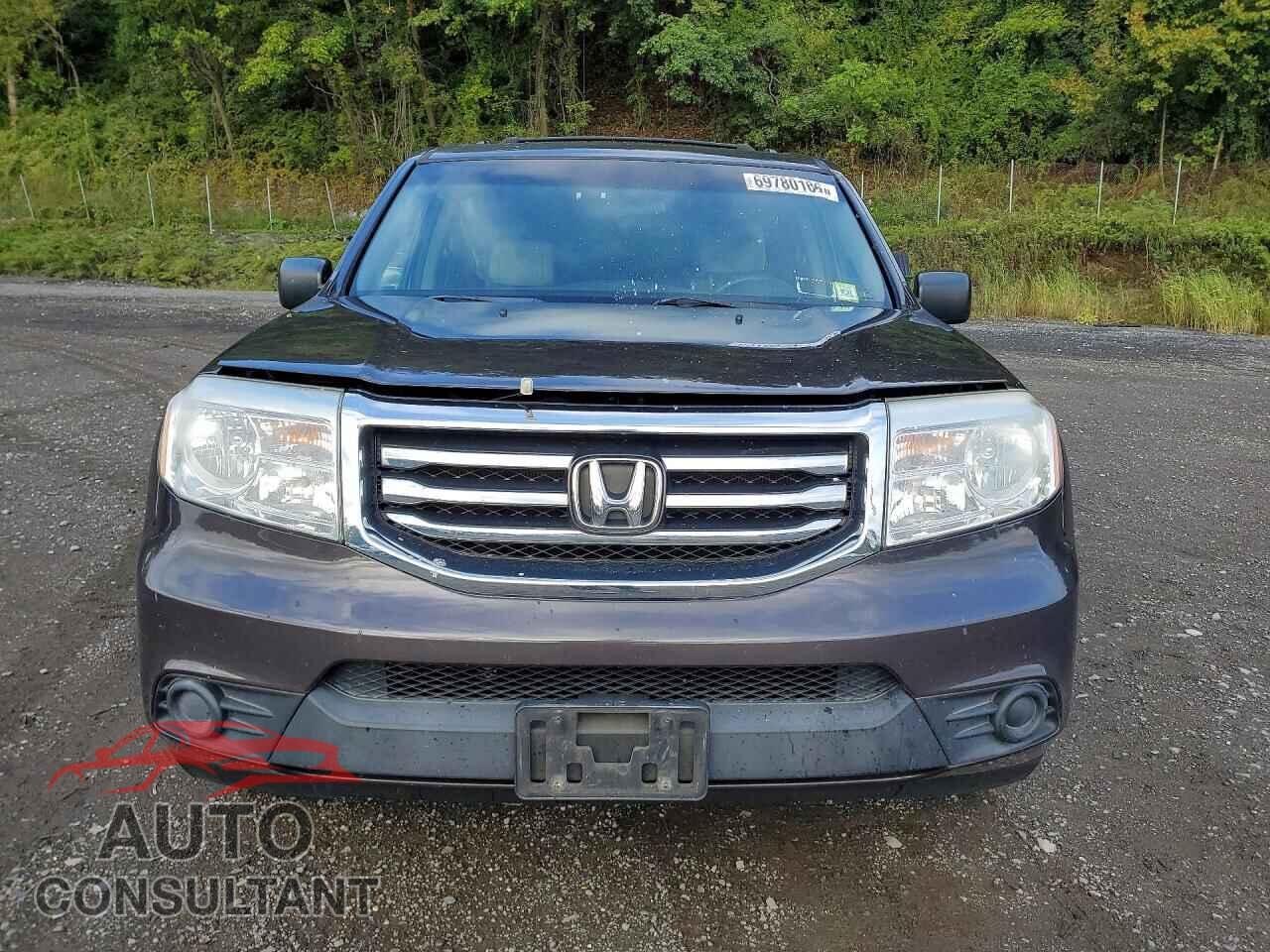 HONDA PILOT 2012 - 5FNYF4H25CB005151