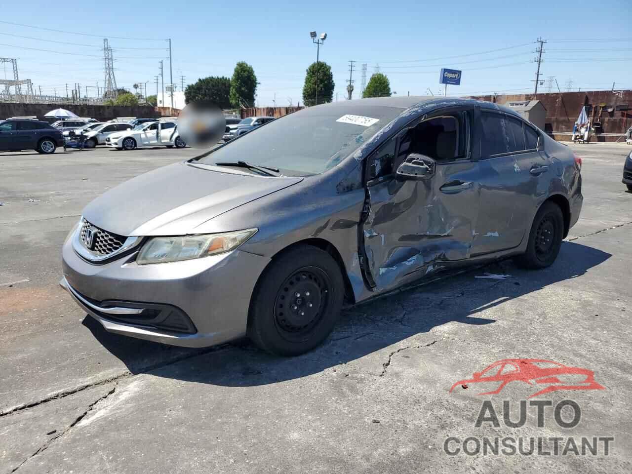 HONDA CIVIC 2013 - 19XFB2F50DE252654