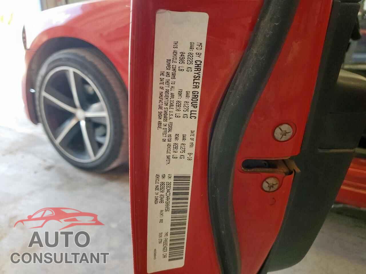 DODGE CHARGER 2010 - 2B3CA4CD4AH300056