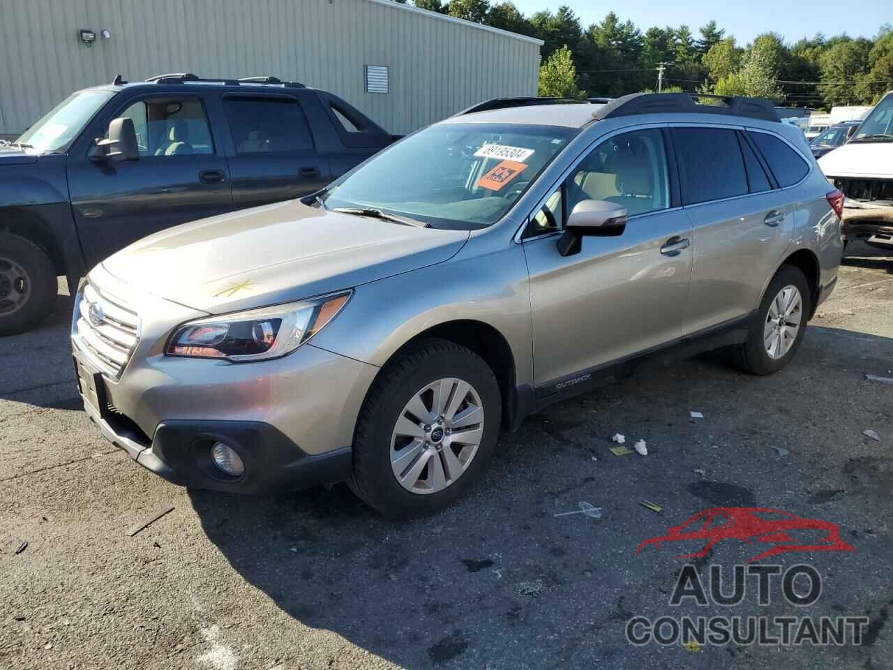 SUBARU OUTBACK 2017 - 4S4BSAFCXH3304520