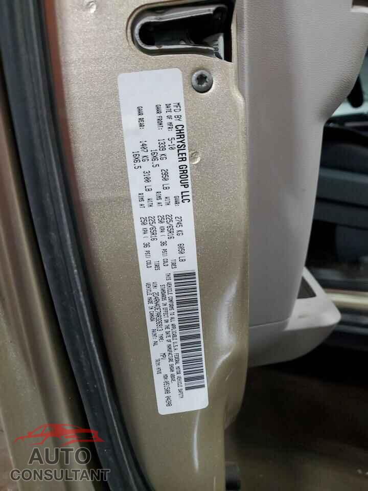 DODGE CARAVAN 2010 - 2D4RN4DE7AR326913