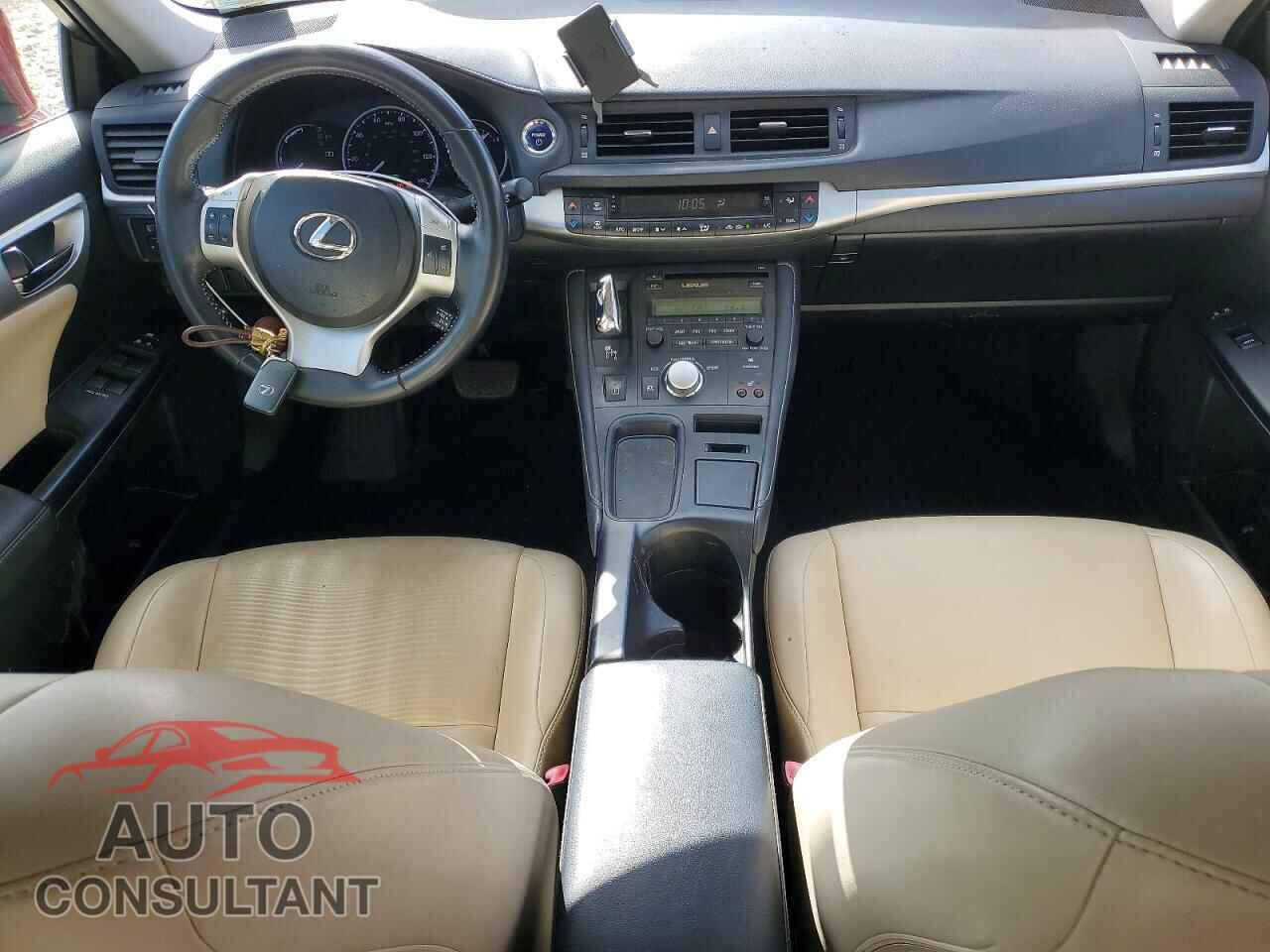 LEXUS CT 200 2011 - JTHKD5BH8B2030155