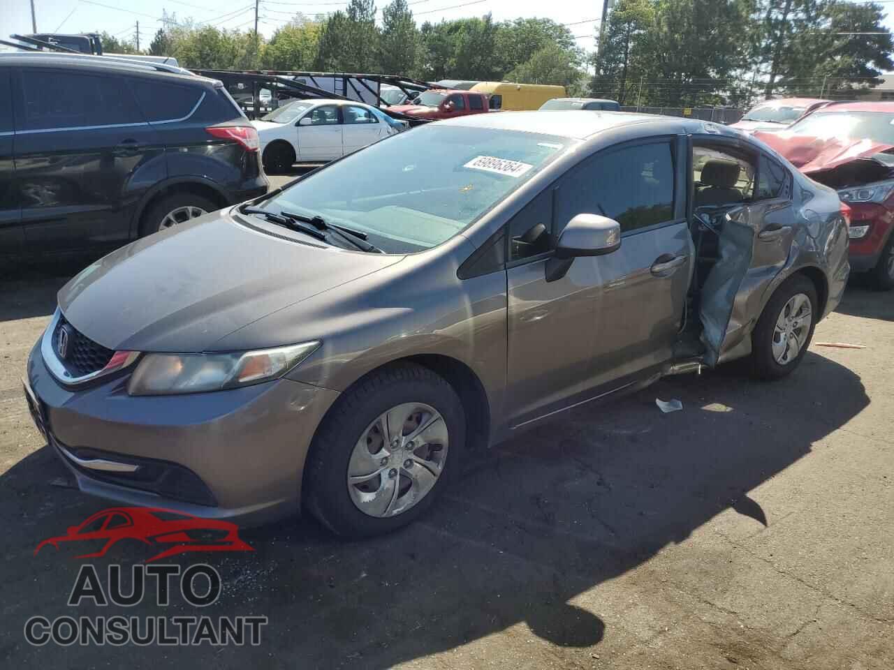 HONDA CIVIC 2013 - 19XFB2F53DE069345
