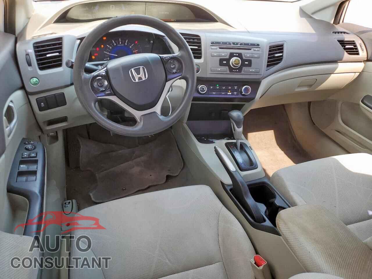 HONDA CIVIC 2012 - 2HGFB2F54CH612271