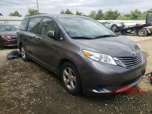 TOYOTA SIENNA 2017 - 5TDKZ3DC6HS874415