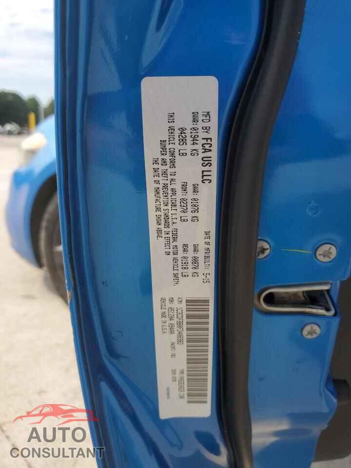 DODGE DART 2015 - 1C3CDFBB0FD406983