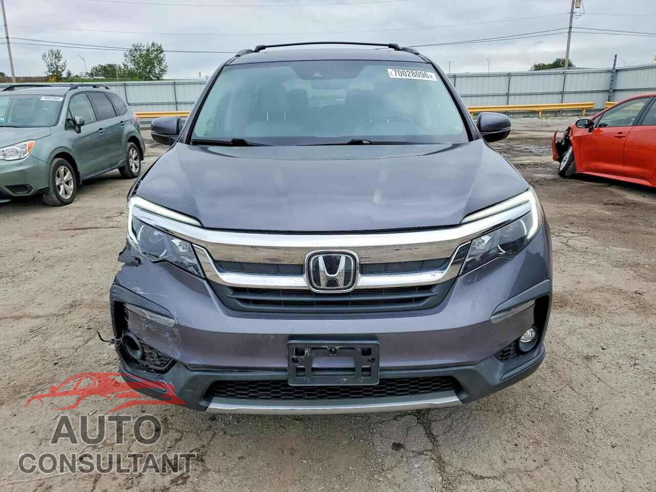 HONDA PILOT 2019 - 5FNYF6H54KB013908