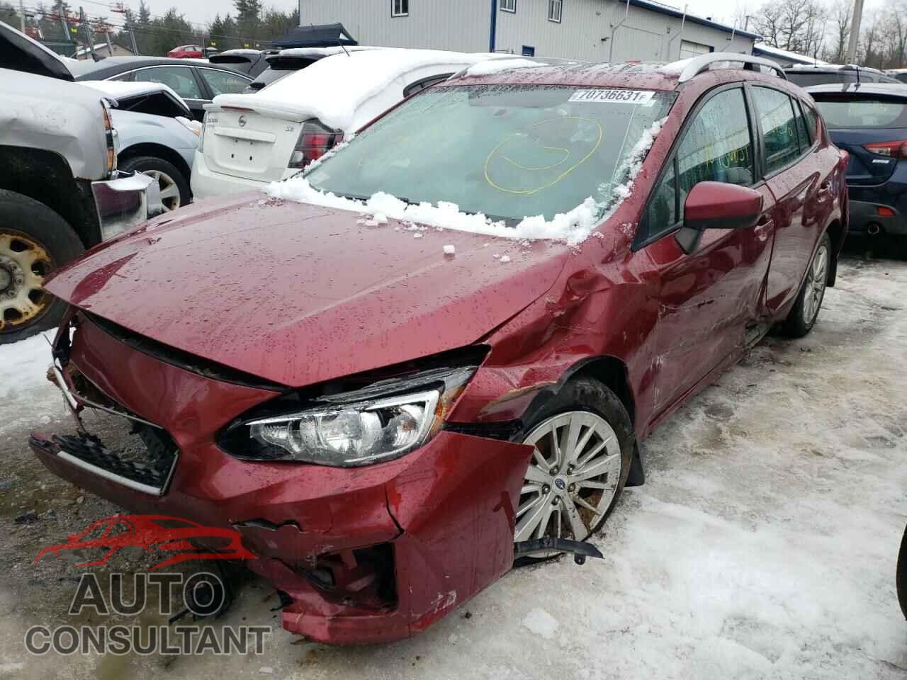 SUBARU IMPREZA 2017 - 4S3GTAB65H3704055