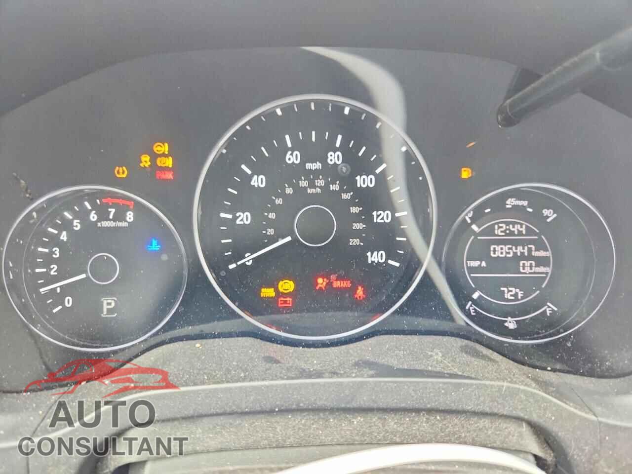 HONDA HR-V 2017 - 3CZRU5H76HM724322