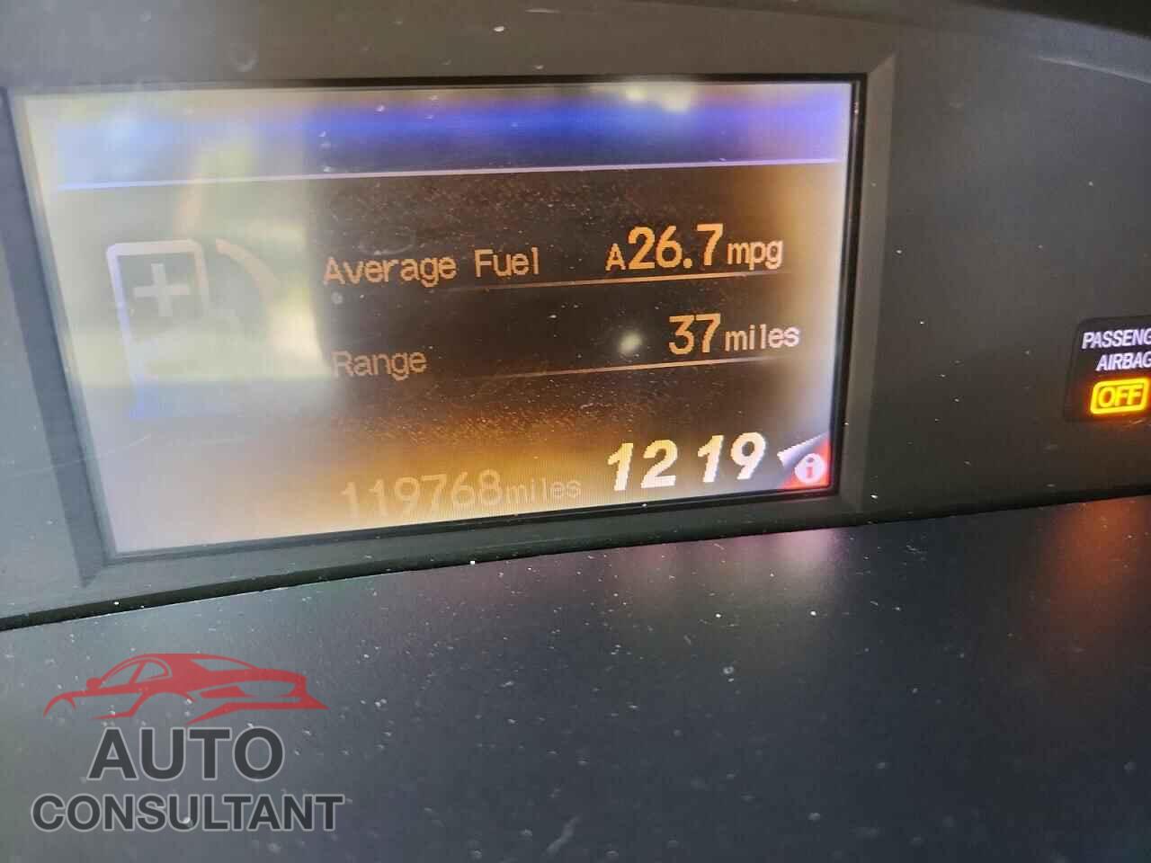 HONDA CIVIC 2012 - 19XFB2F58CE031589
