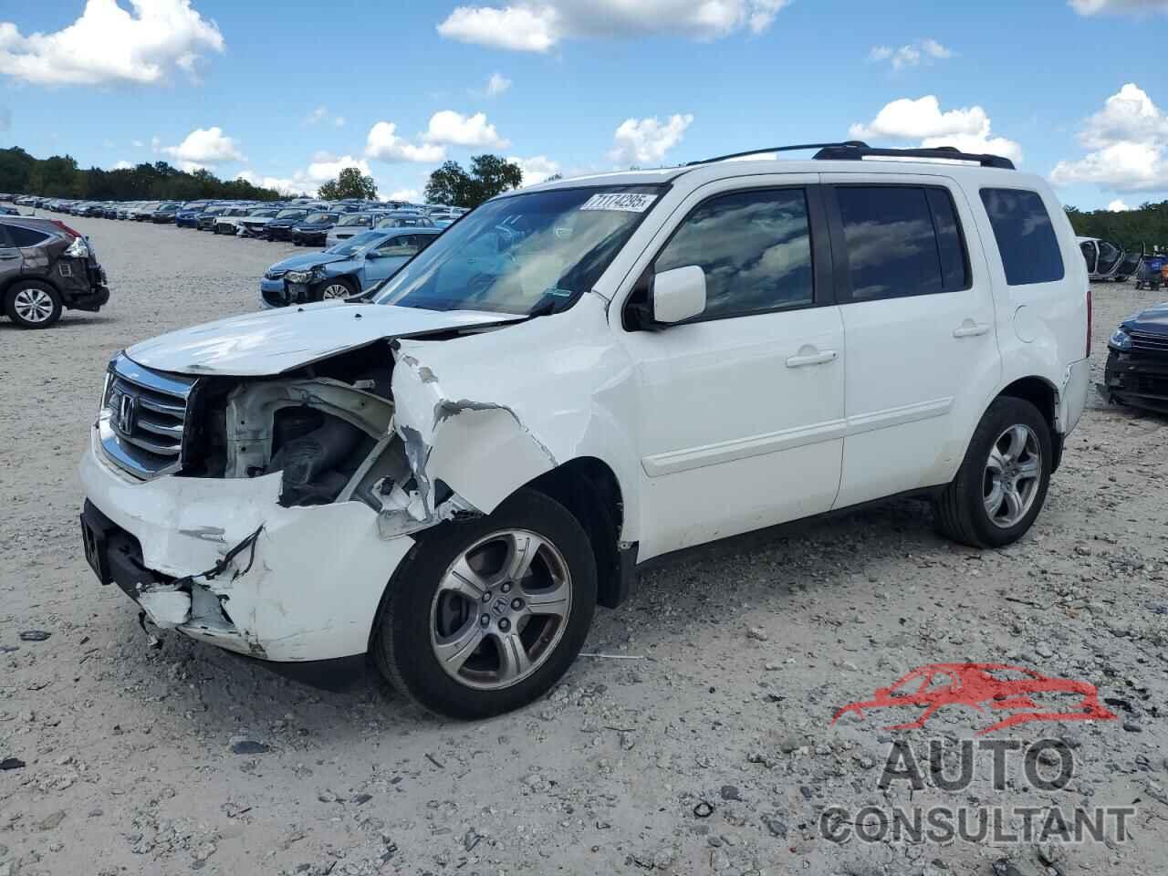 HONDA PILOT 2013 - 5FNYF4H54DB034538
