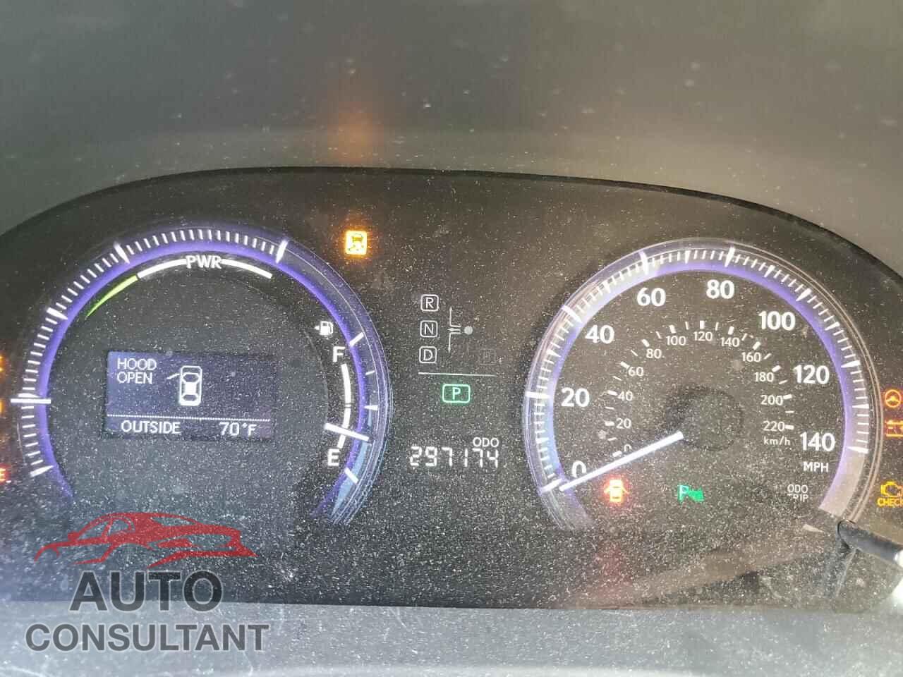 LEXUS HS 2010 - JTHBB1BA7A2000497