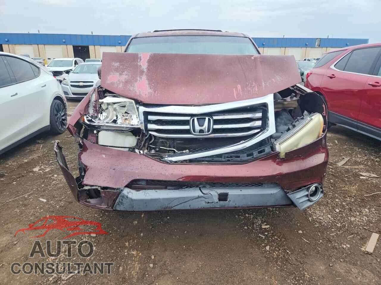 HONDA PILOT 2012 - 5FNYF4H92CB054823