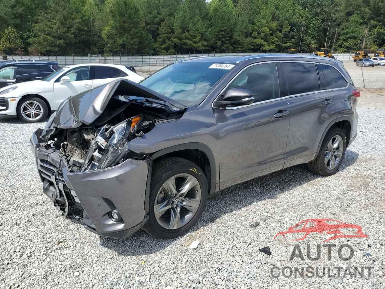 TOYOTA HIGHLANDER 2019 - 5TDYZRFH8KS291129