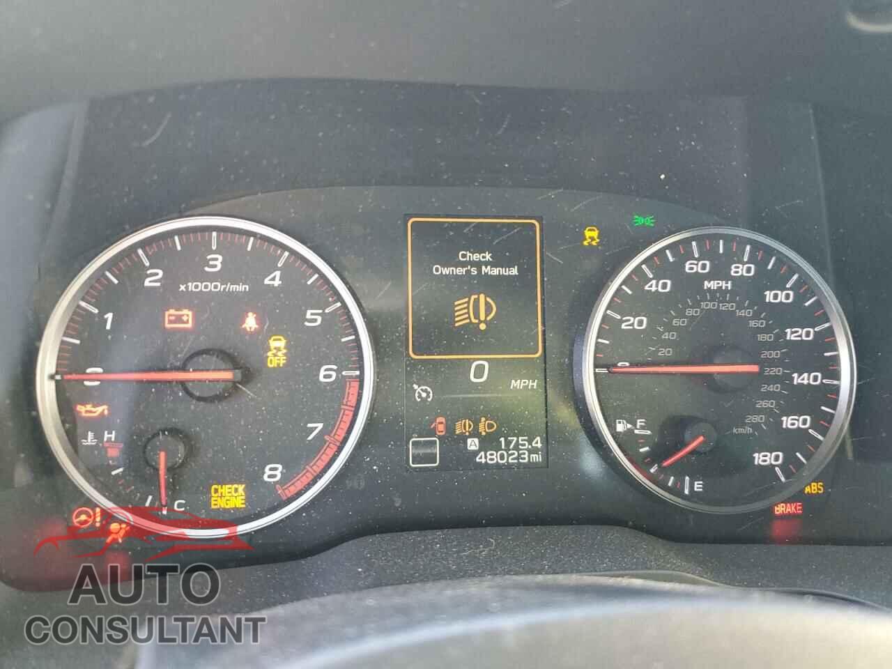 SUBARU WRX 2023 - JF1VBAF68P9808920