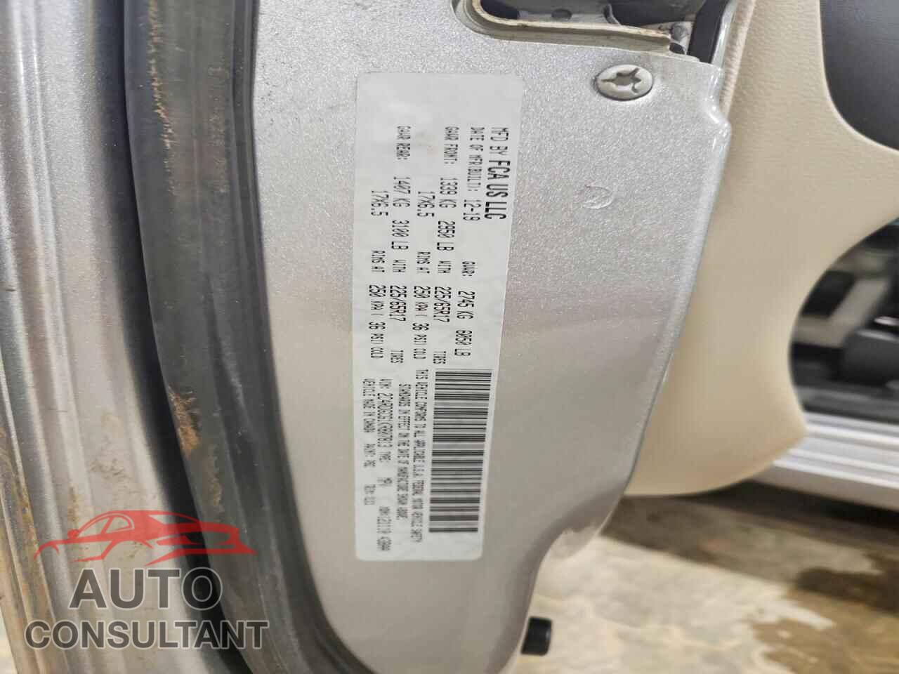 DODGE CARAVAN 2019 - 2C4RDGCG1KR807813