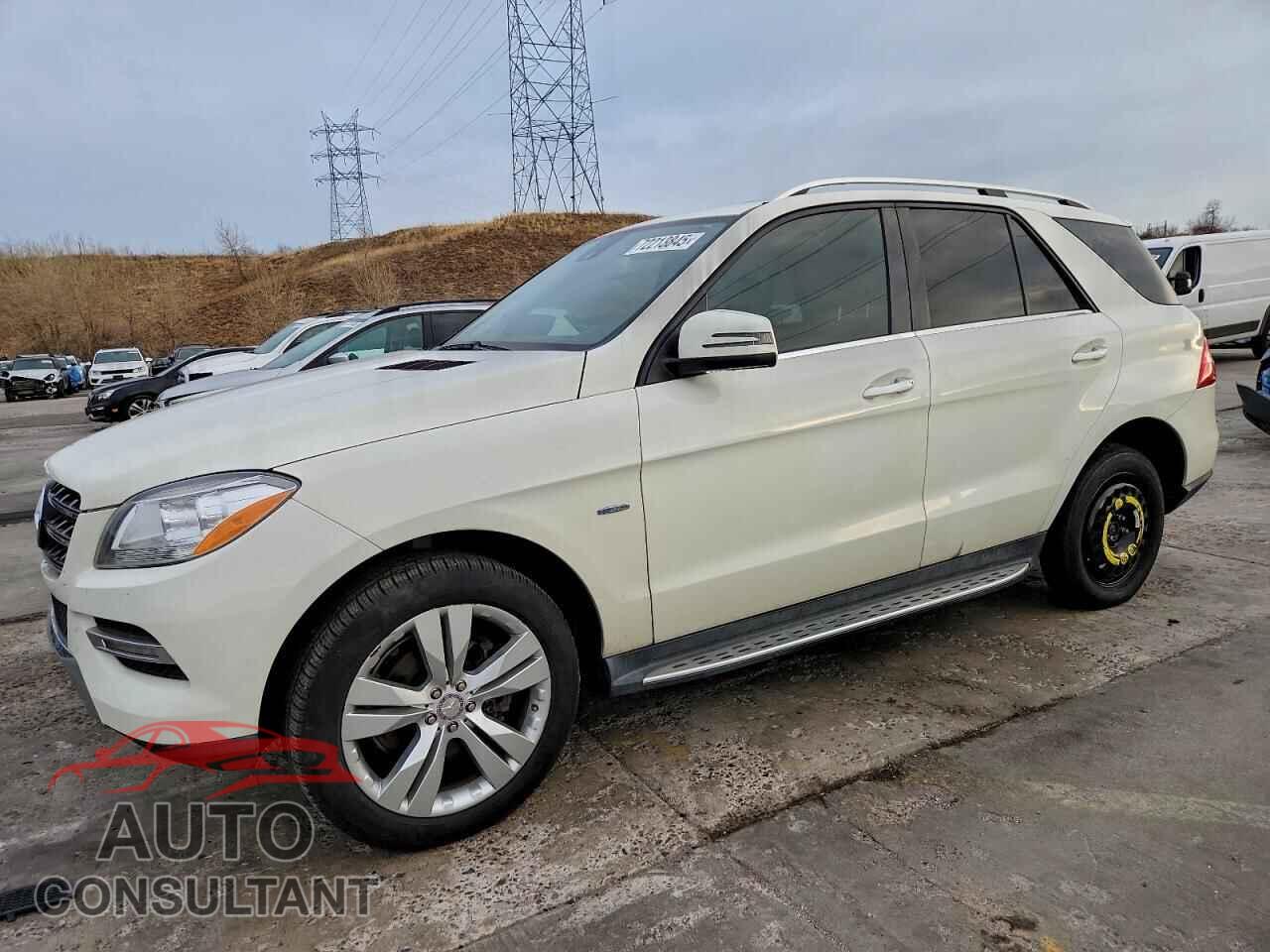 MERCEDES-BENZ M-CLASS 2012 - 4JGDA2EB8CA030104
