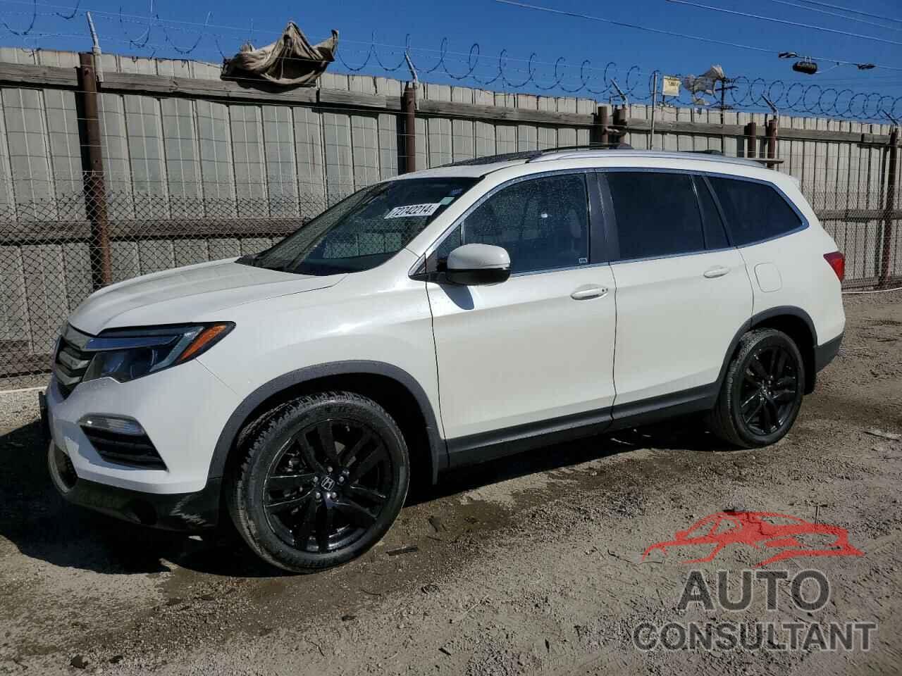 HONDA PILOT 2017 - 5FNYF6H50HB002297