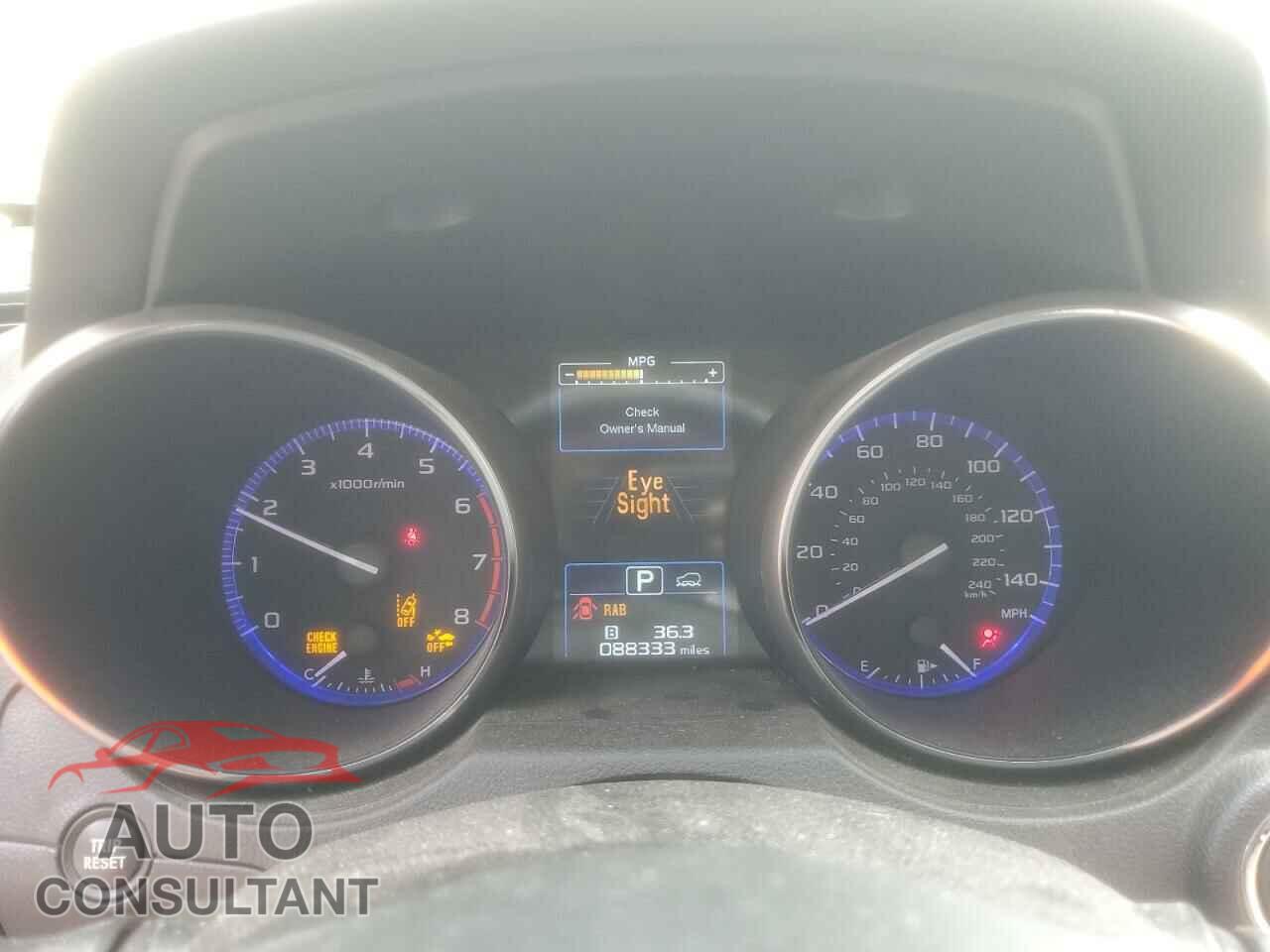 SUBARU OUTBACK 2017 - 4S4BSANCXH3386458