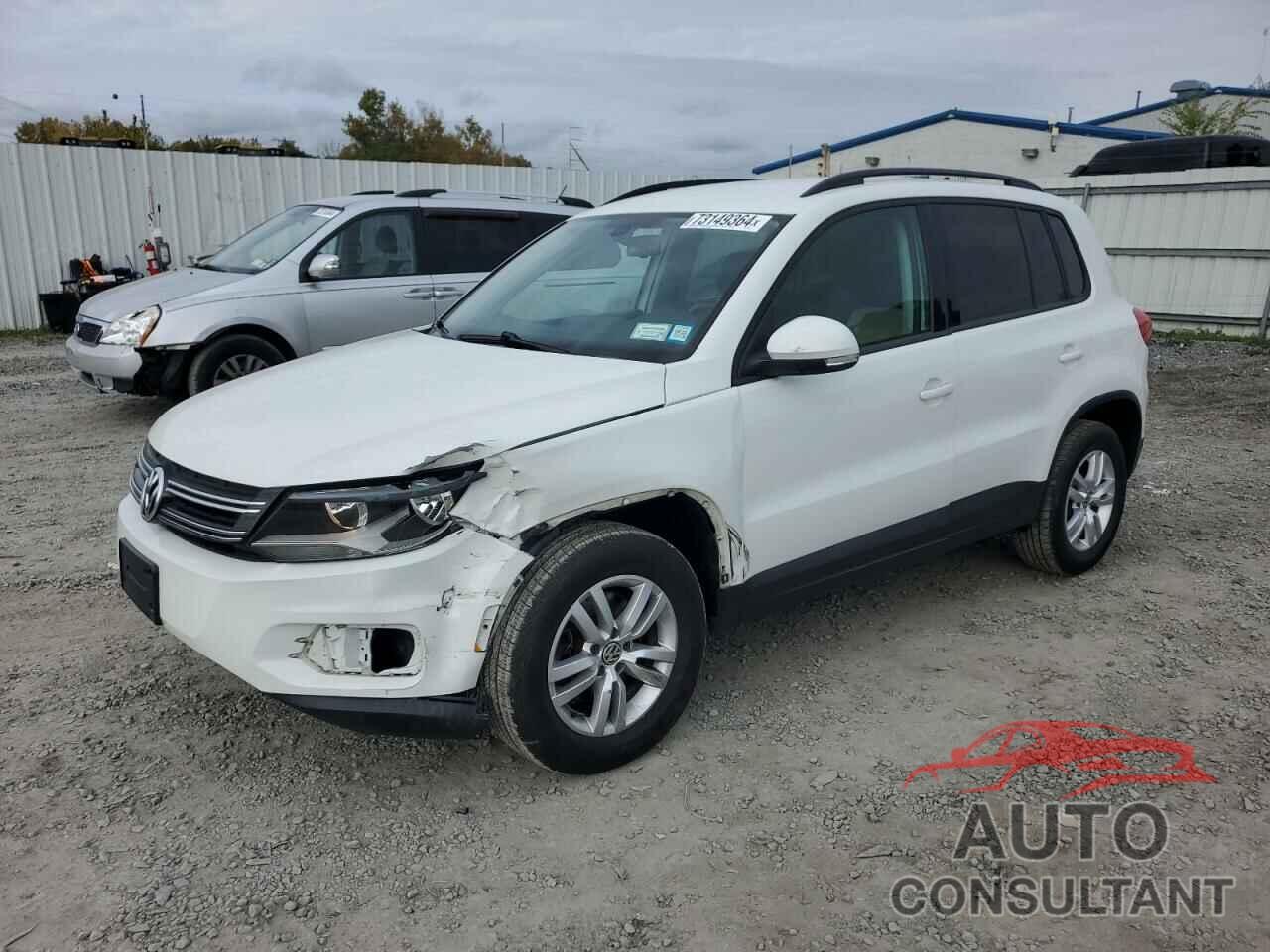 VOLKSWAGEN TIGUAN 2017 - WVGBV7AX1HK001216