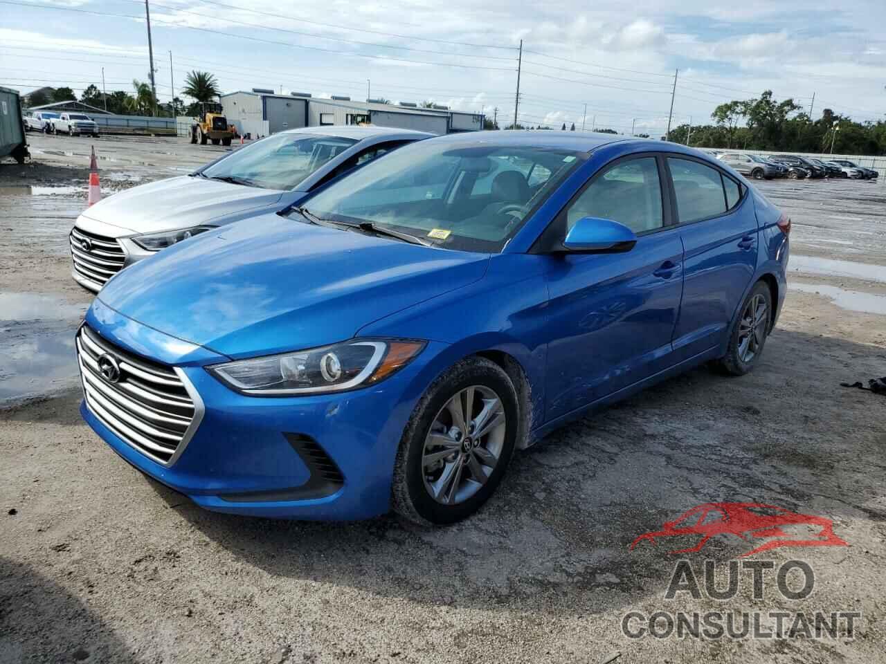 HYUNDAI ELANTRA 2017 - KMHD84LF7HU143013