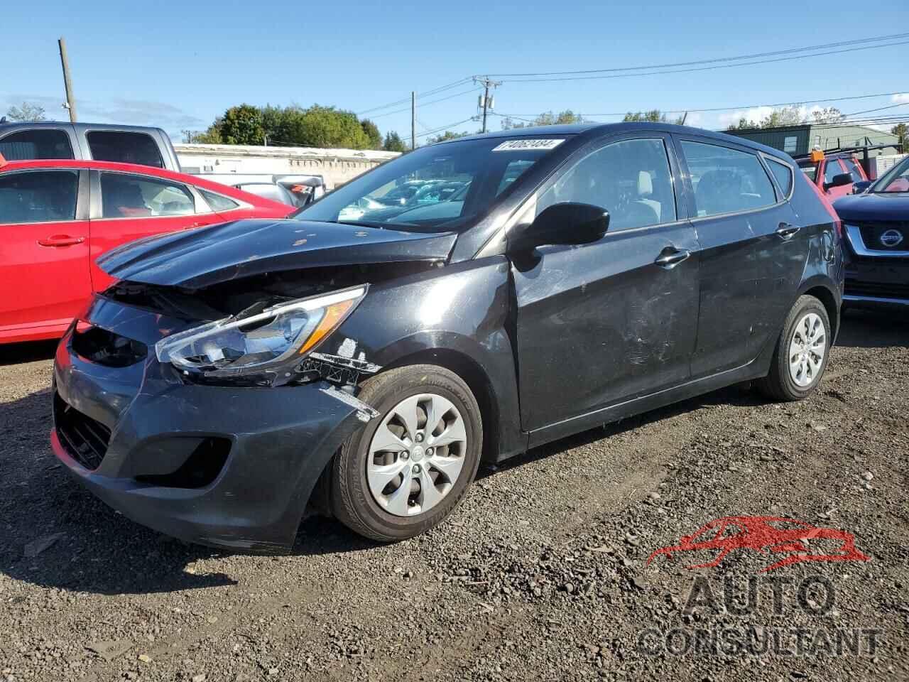 HYUNDAI ACCENT 2017 - KMHCT5AE6HU349059