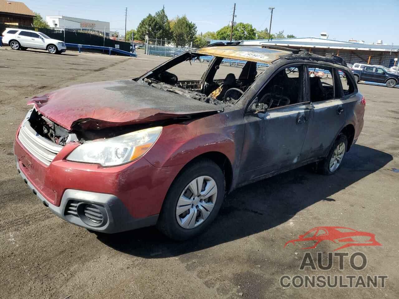 SUBARU OUTBACK 2013 - 4S4BRCAC6D1318242