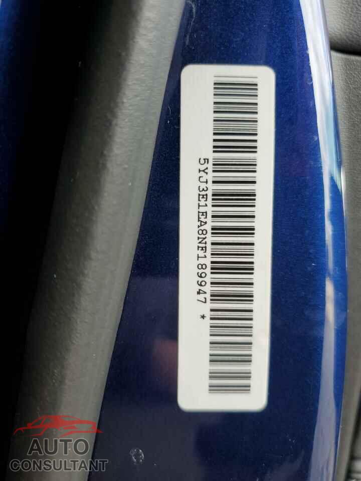 TESLA MODEL 3 2022 - 5YJ3E1EA8NF189947