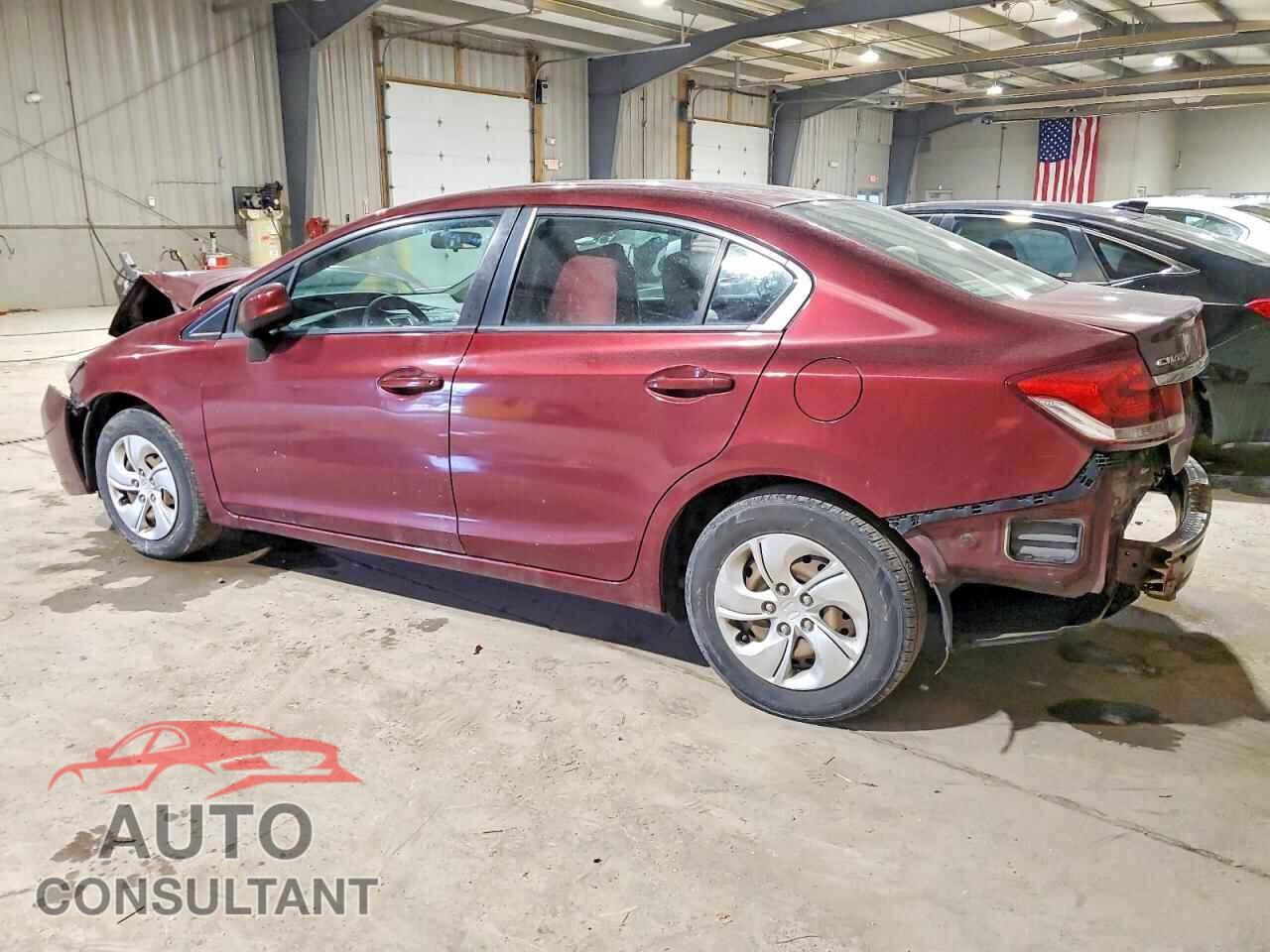 HONDA CIVIC 2013 - 2HGFB2F51DH559532