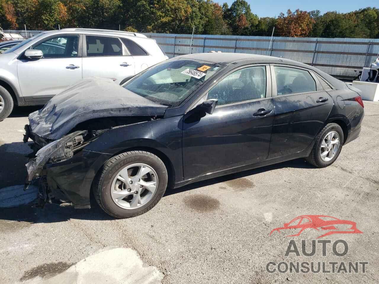 HYUNDAI ELANTRA 2021 - KMHLL4AGXMU135858