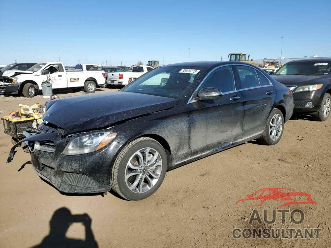 MERCEDES-BENZ C-CLASS 2018 - WDDWF4KB8JR417254